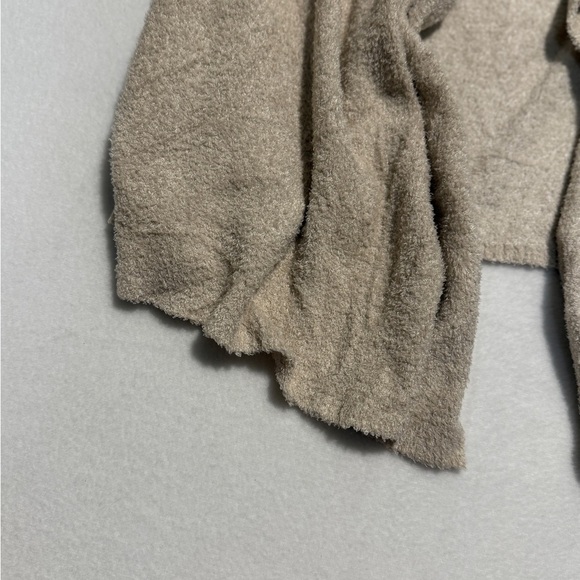 Barefoot Dreams Cozy Tan Open Cardigan - Picture 4 of 5